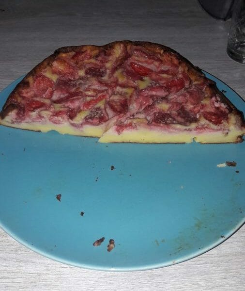 Cliquez pour zoomer ! Clafoutis aux fraises Thermomix par Celia905