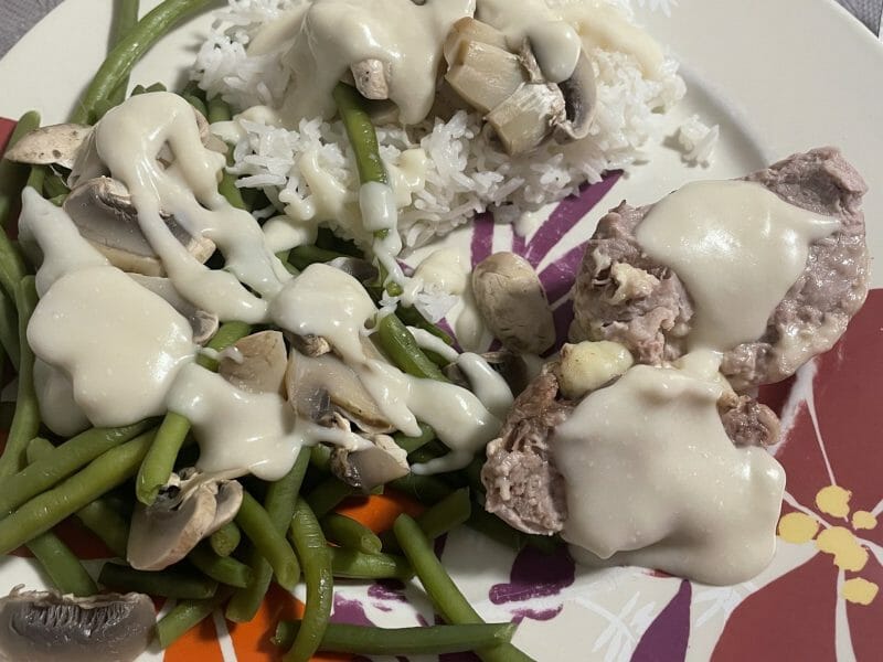 Cliquez pour zoomer ! Filet mignon de porc au maroilles Thermomix par sojana