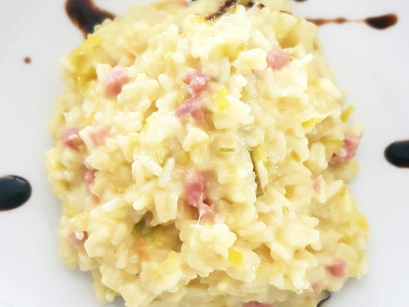 Cliquez pour zoomer ! Risotto poireaux et lardons Thermomix par katiam86