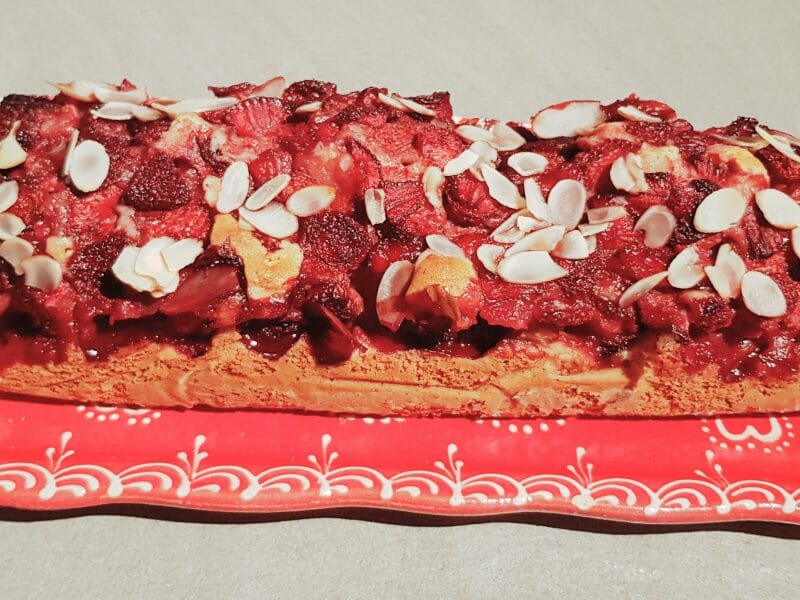 Cliquez pour zoomer ! Gâteau aux fraises Thermomix par katiam86