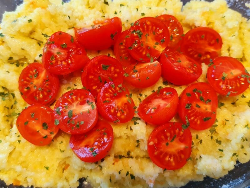 Cliquez pour zoomer ! Risotto tomates cerises basilic Thermomix par katiam86