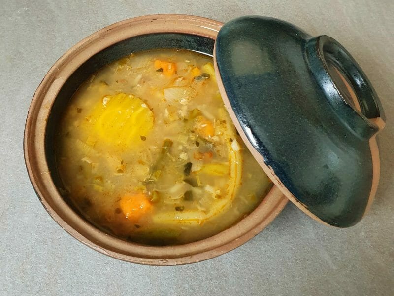 Cliquez pour zoomer ! Soupe de légumes aux lentilles et au riz Thermomix par katiam86