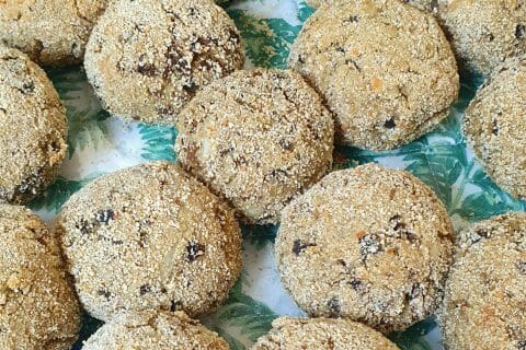 Cliquez pour zoomer ! Boulettes d’aubergines au parmesan Thermomix par katiam86