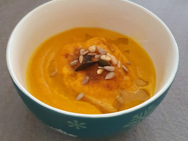 Cliquez pour zoomer ! Velouté carottes et navets au curry Thermomix par katiam86