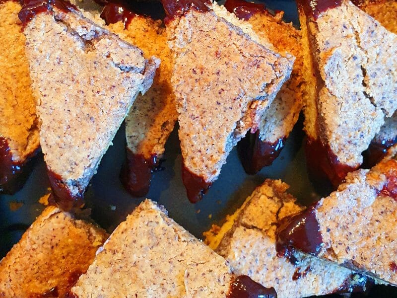 Cliquez pour zoomer ! Triangles aux noisettes Thermomix par katiam86