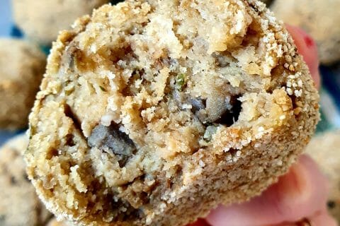 Cliquez pour zoomer ! Boulettes d’aubergines au parmesan Thermomix par katiam86