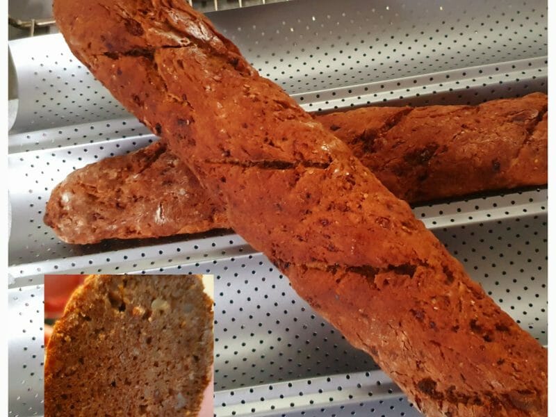 Cliquez pour zoomer ! Pain figues et noix Thermomix par katiam86