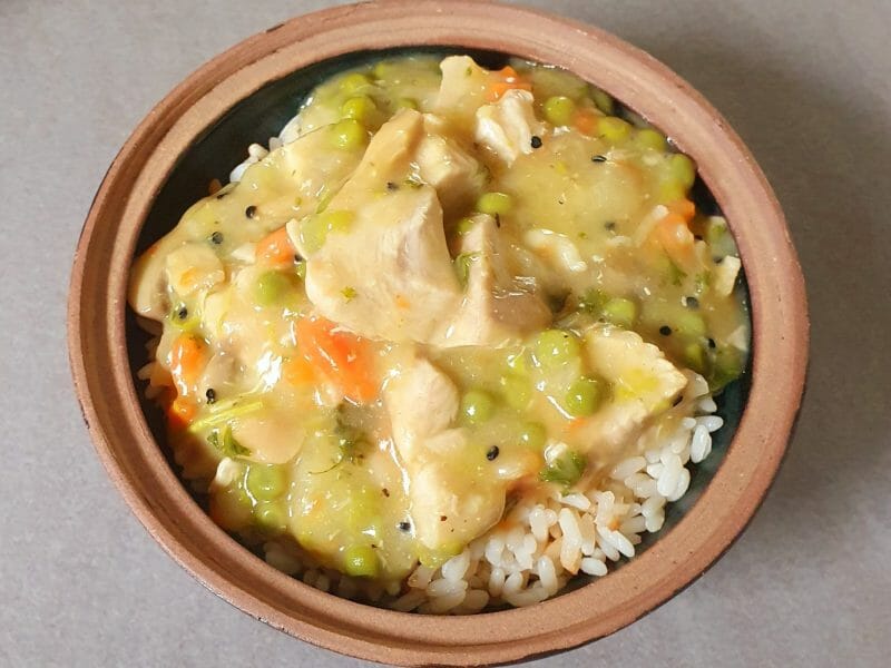 Cliquez pour zoomer ! Fricassée de poulet Thermomix par katiam86