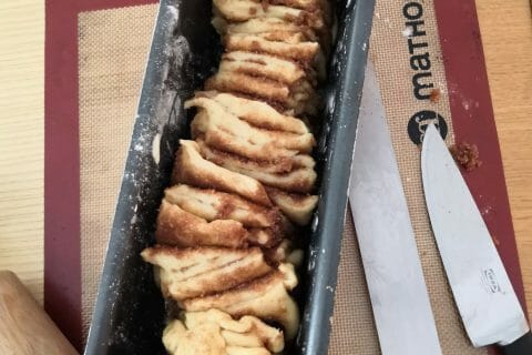 Cliquez pour zoomer ! Brioche à effeuiller à la cannelle Thermomix par lilise74