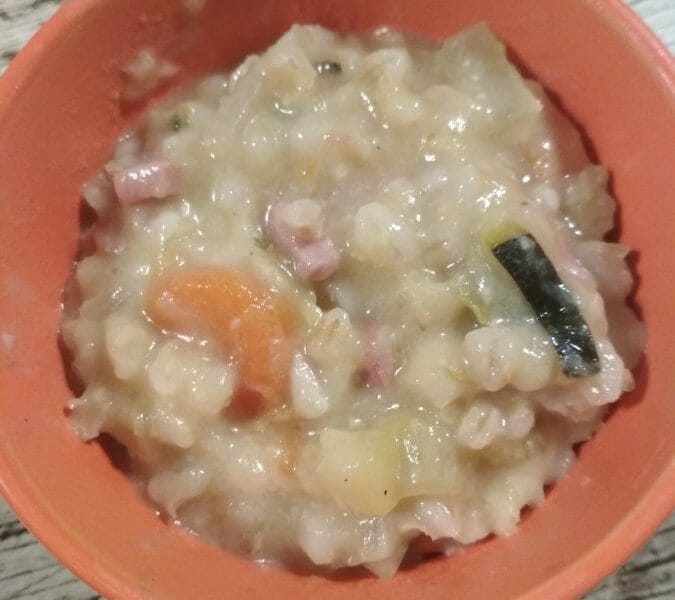 Cliquez pour zoomer ! Soupe à l’orge Thermomix par Chedline