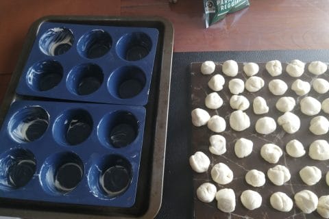 Cliquez pour zoomer ! Mini monkey bread à l’ail Thermomix par lindag