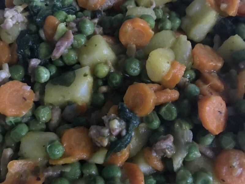 Cliquez pour zoomer ! Jardinière de légumes aux lardons Thermomix par liliperli