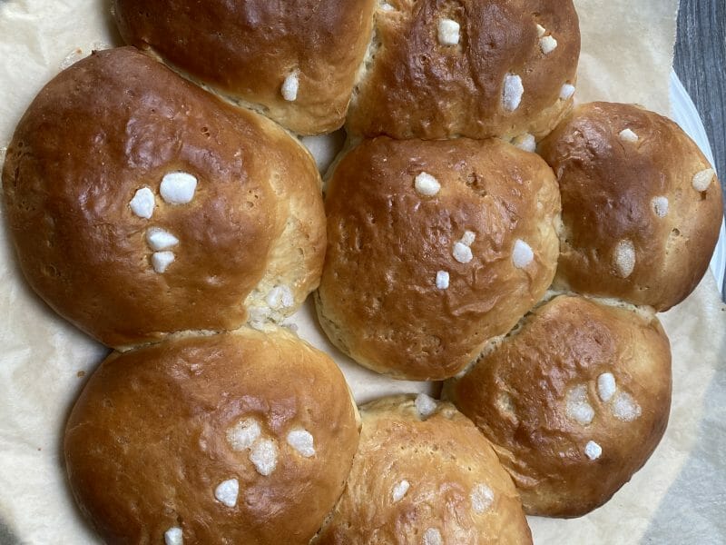 Cliquez pour zoomer ! Brioche sans beurre, sans oeufs Thermomix par najrach