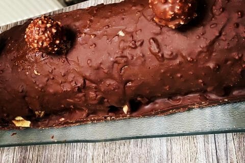 Cliquez pour zoomer ! Bûche Ferrero Rocher Thermomix par najrach