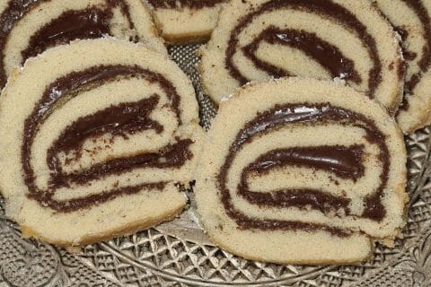 Cliquez pour zoomer ! Roulé au nutella Thermomix par miassa