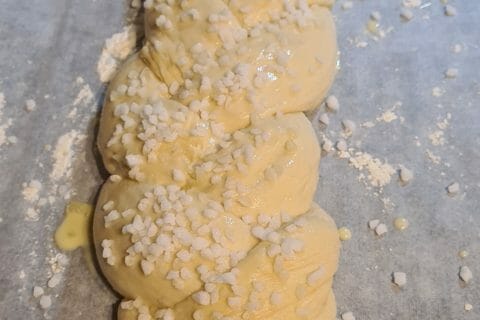 Cliquez pour zoomer ! Brioche tressée à la mie filante Thermomix par miassa