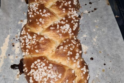 Cliquez pour zoomer ! Brioche tressée à la mie filante Thermomix par miassa