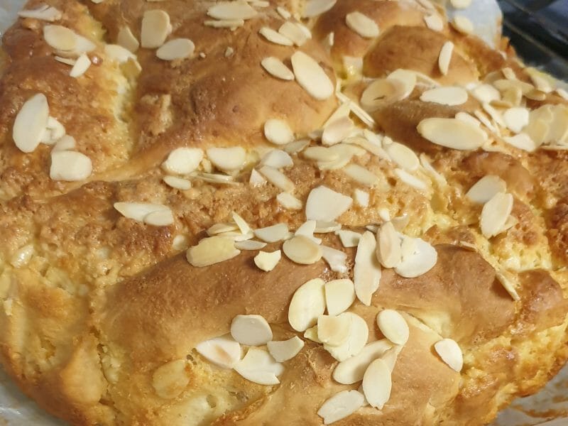 Cliquez pour zoomer ! Brioche à la crème d’amande Thermomix par speedypointcom