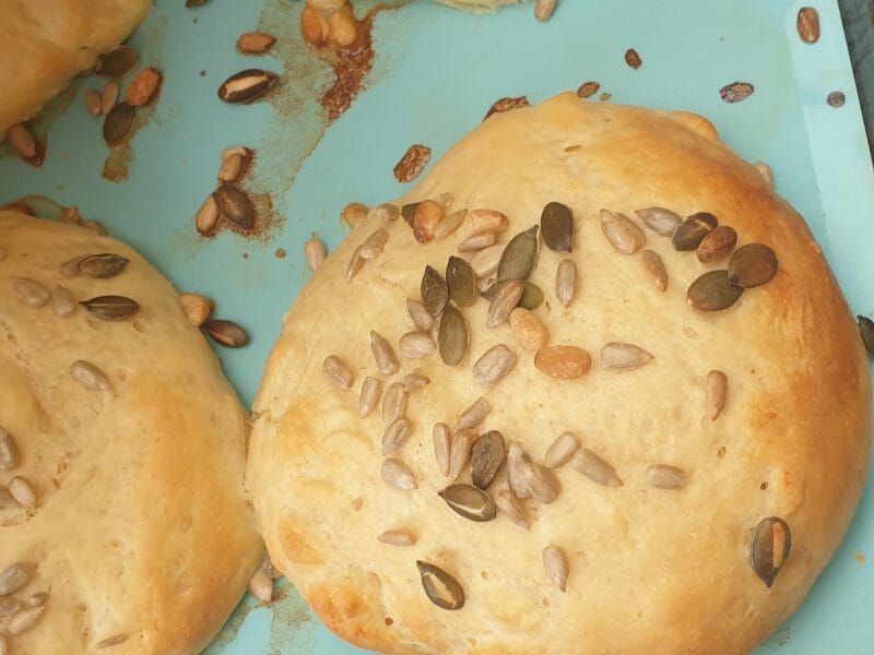 Cliquez pour zoomer ! Pains hamburger Thermomix par speedypointcom