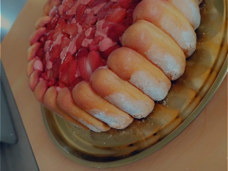 Cliquez pour zoomer ! Bavarois aux framboises Thermomix par jennifer_157