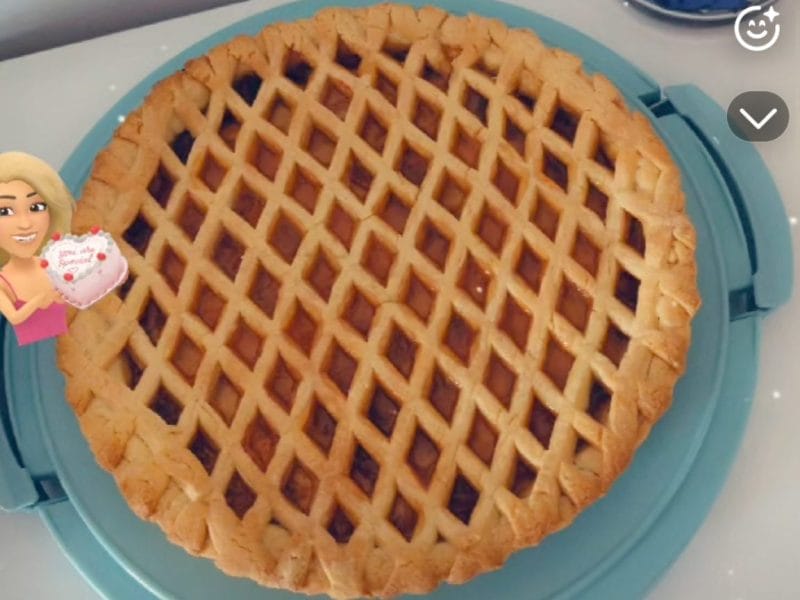 Cliquez pour zoomer ! Tarte à la confiture Thermomix par jennifer_157