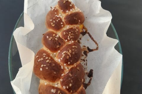 Cliquez pour zoomer ! Brioche tressée à la mie filante Thermomix par morganed-40