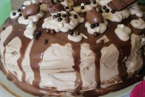 Cliquez pour zoomer ! Layer cake Kinder Bueno Thermomix par claire_amy