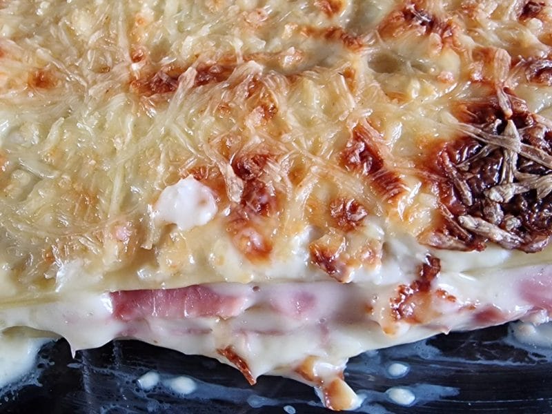 Cliquez pour zoomer ! Lasagnes jambon – fromage Thermomix par Paméla