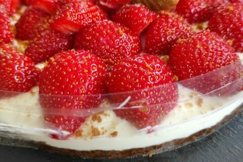 Cliquez pour zoomer ! Tarte aux fraises sans cuisson Thermomix par pau_20