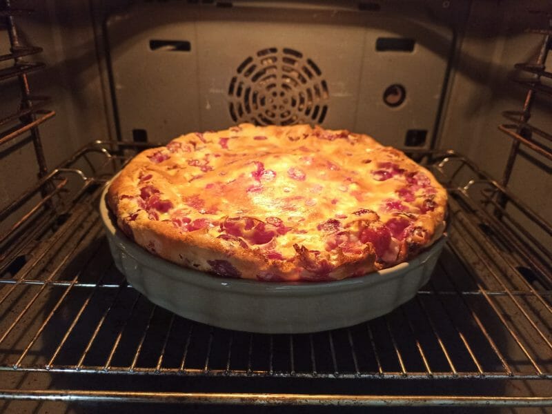 Cliquez pour zoomer ! Clafoutis aux cerises Thermomix par systo