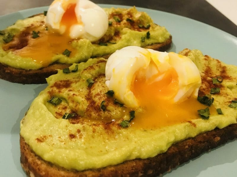 Cliquez pour zoomer ! Tartine avocat et oeuf mollet Thermomix par Justine_p97