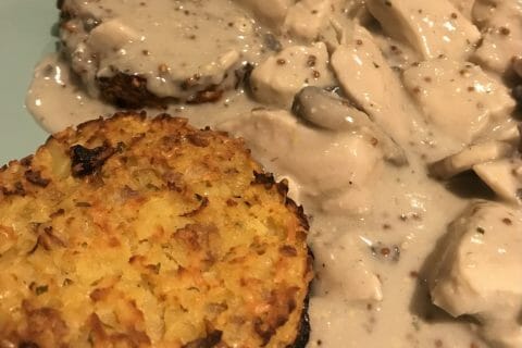 Cliquez pour zoomer ! Galettes de pommes de terre au four Thermomix par Justine_p97