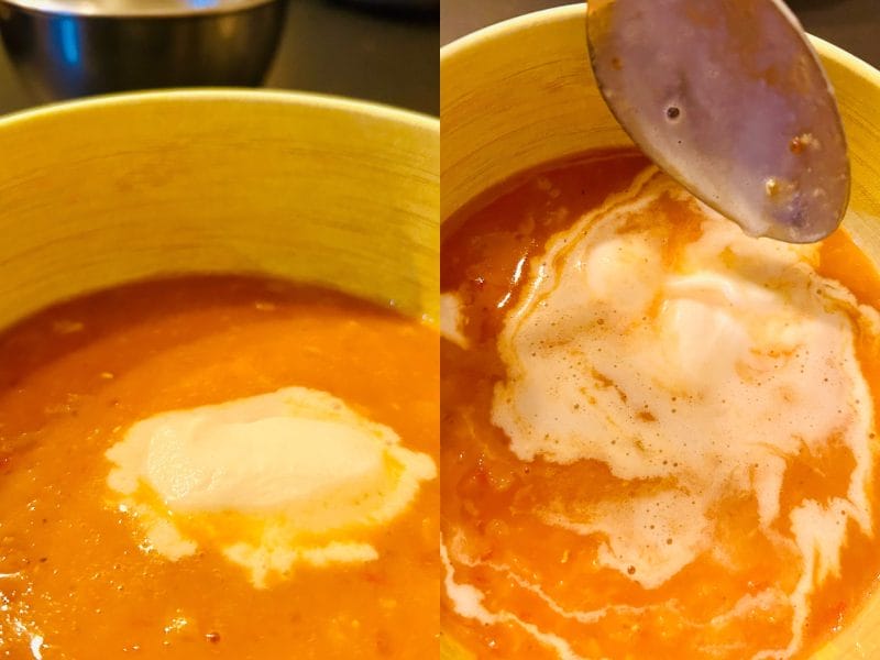 Cliquez pour zoomer ! Soupe de lentilles corail, curry et coco Thermomix par Amandine79