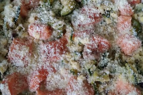 Cliquez pour zoomer ! Gratin de perles, saumon et courgettes Thermomix par capucine80