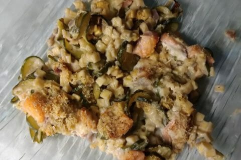 Cliquez pour zoomer ! Gratin de perles, saumon et courgettes Thermomix par capucine80
