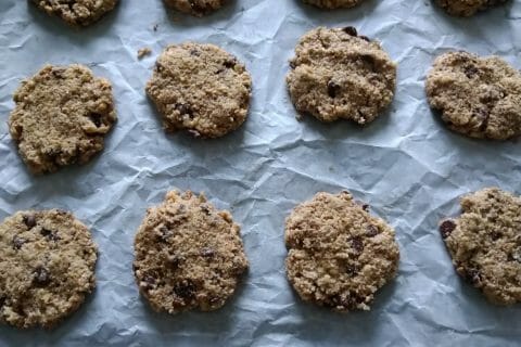 Cliquez pour zoomer ! Cookies au pain rassis et pépites de chocolat Thermomix par capucine80