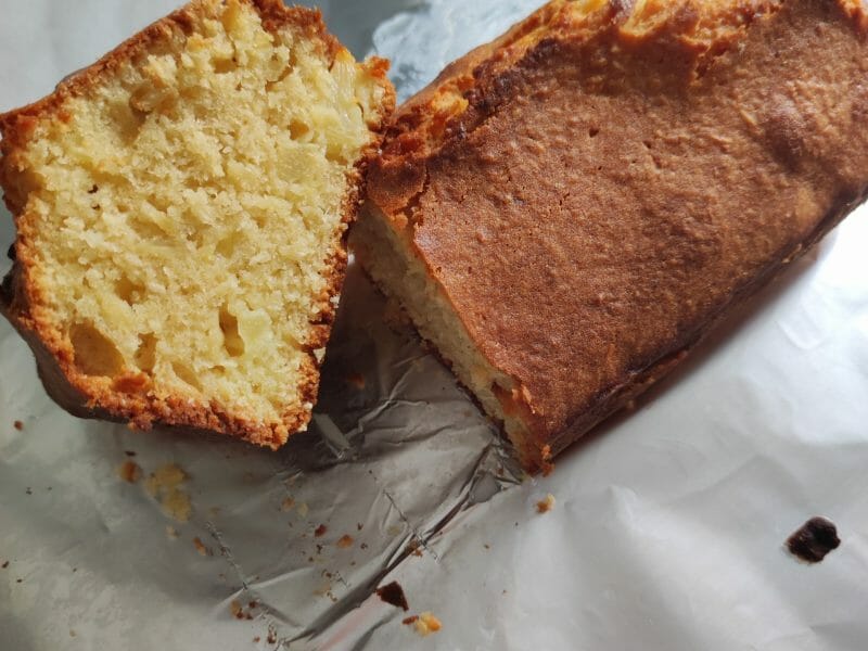 Cliquez pour zoomer ! Cake à l’ananas et au rhum Thermomix par capucine80