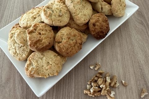 Cliquez pour zoomer ! Cookies noix et roquefort Thermomix par Magwem