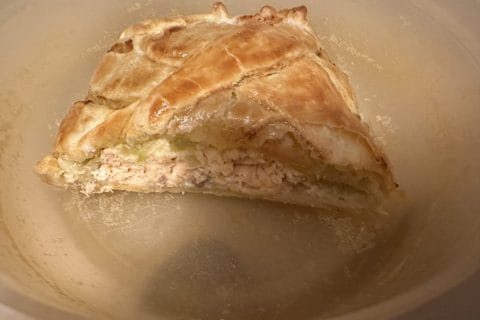 Cliquez pour zoomer ! Feuilleté saumon et poireaux Thermomix par Magwem