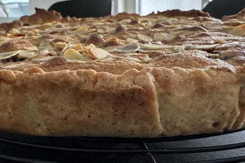 Cliquez pour zoomer ! Tarte amandine aux fruits rouges Thermomix par Magwem