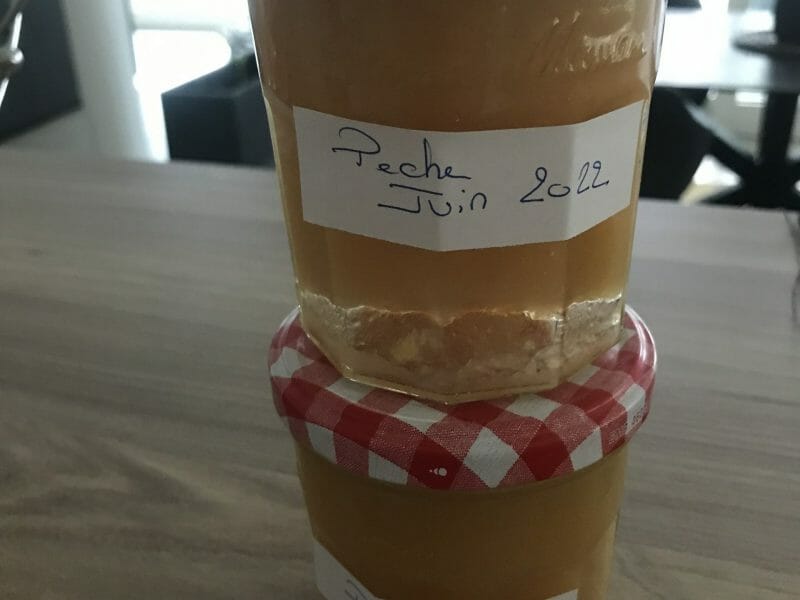 Cliquez pour zoomer ! Confiture de pêches Thermomix par Magwem