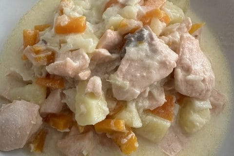 Cliquez pour zoomer ! Soupe de saumon à la finlandaise Thermomix par Magwem