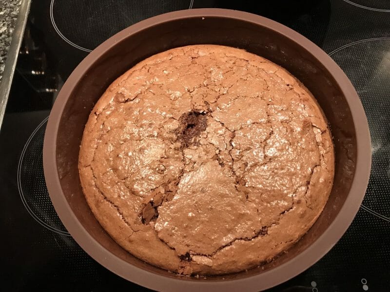 Cliquez pour zoomer ! Gâteau chocolat noix de coco Thermomix par Magwem