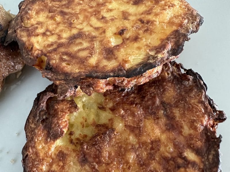 Cliquez pour zoomer ! Galettes de pommes de terre au four Thermomix par Magwem