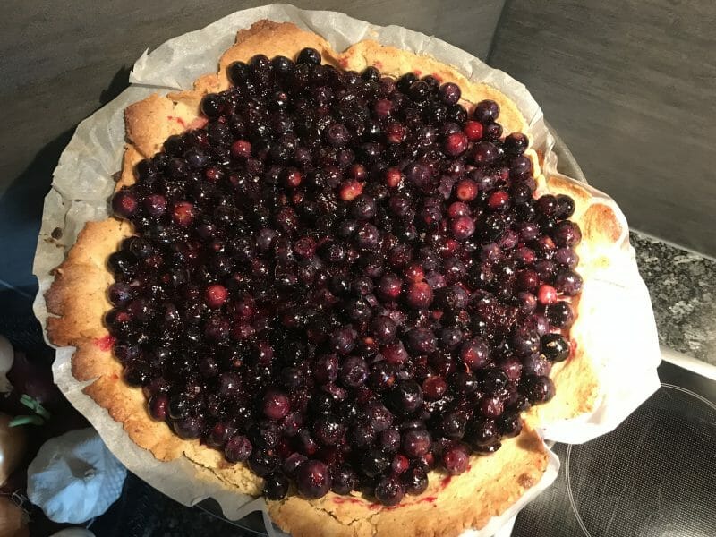 Cliquez pour zoomer ! Tarte aux myrtilles Thermomix par Magwem