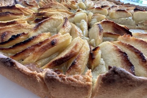 Cliquez pour zoomer ! Tarte aux pommes alsacienne Thermomix par Magwem