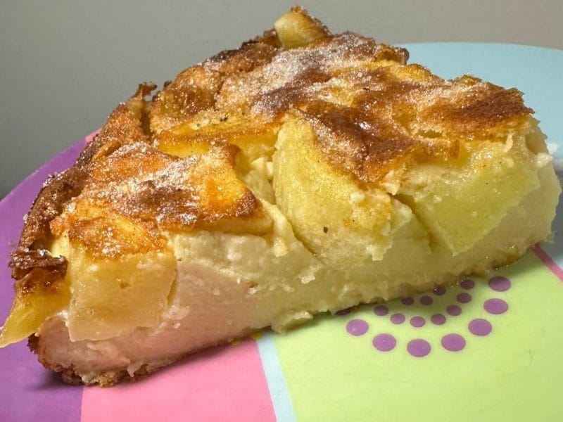 Cliquez pour zoomer ! Flognarde aux pommes Thermomix par Magwem