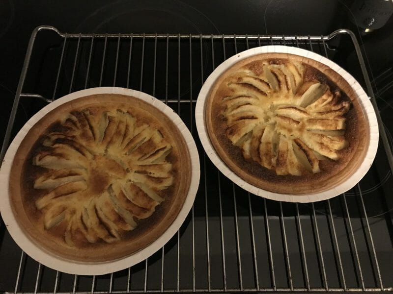 Cliquez pour zoomer ! Tarte normande aux pommes Thermomix par Magwem