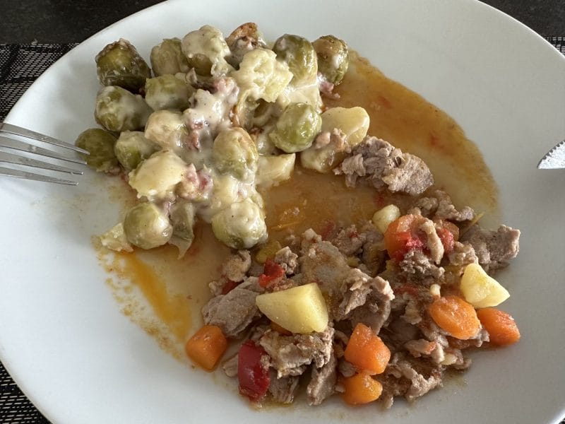 Cliquez pour zoomer ! Ragoût de porc aux légumes Thermomix par Magwem