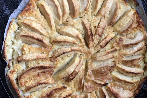 Cliquez pour zoomer ! Tarte aux pommes sans pâte au Thermomix